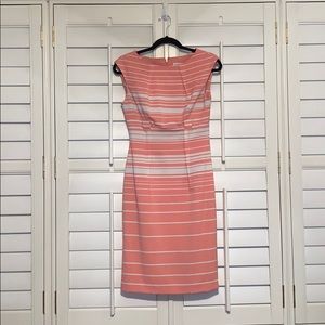 Peach and white Calvin Klein dress. Barely worn.